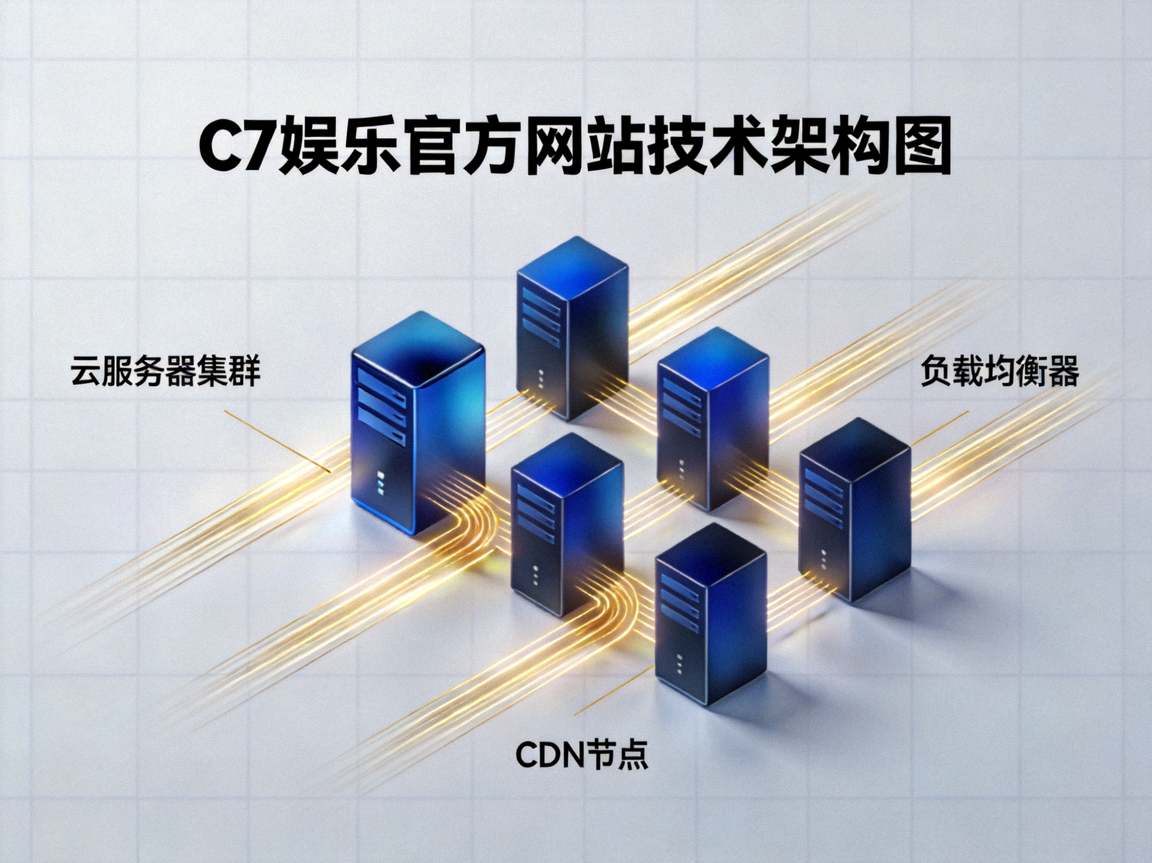C7娱乐官方网站技术架构图 - 象征稳定快速的服务器与网络连接