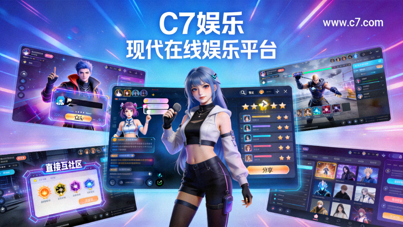C7娱乐官方网站主视觉图展示现代在线娱乐场景