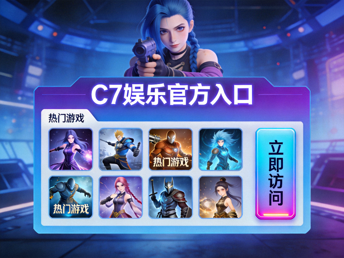 通过C7娱乐官方入口访问热门游戏与赛事直播的界面展示